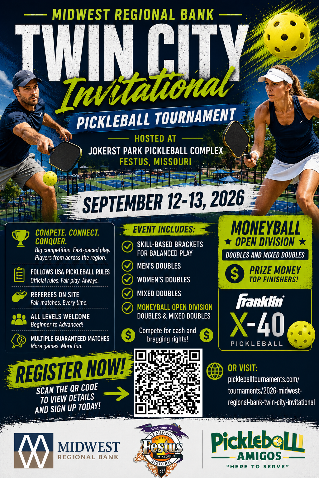 2026 Twin City Invitational promotional poster